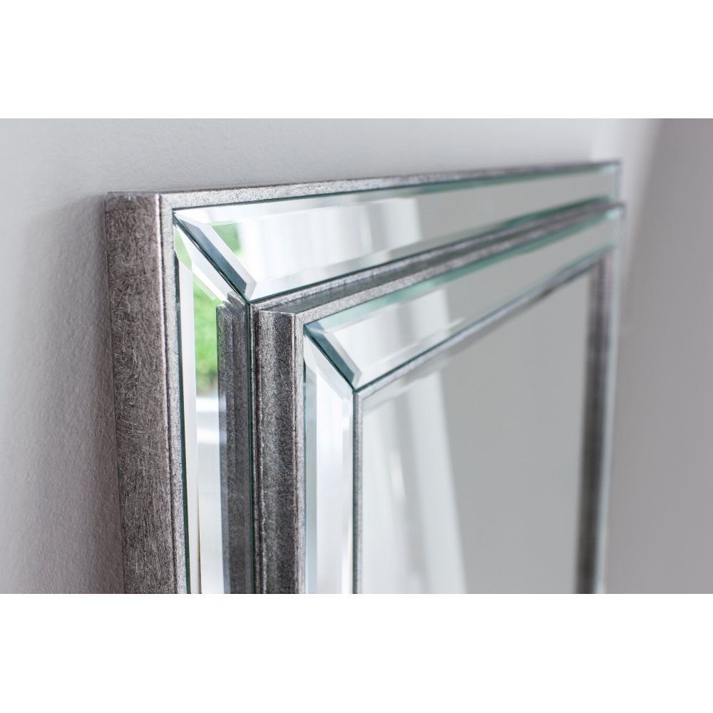 Product photograph of Chambery Pewter Leaner Rectangular Mirror - 68 5cm X 155cm from Choice Furniture Superstore.